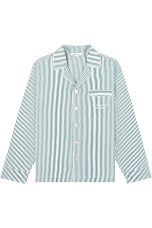 Sporty & Rich Camicia pigiama a righe Faubourg