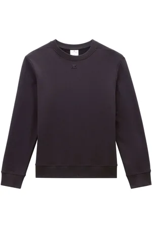 Courrèges Felpa con ricamo