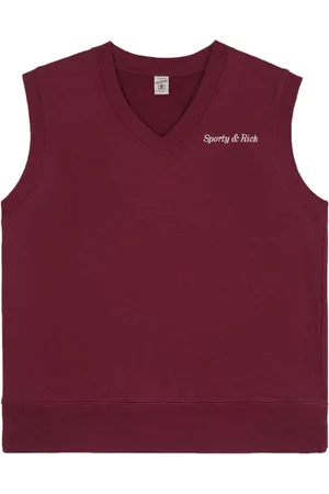 Sporty & Rich Top con ricamo