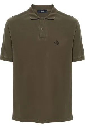 HERNO Polo con ricamo logo