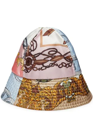 Comme des Garçons Cappello bucket Barocco con stampa