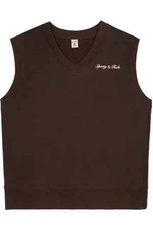 Sporty & Rich Canotta Syracuse con ricamo