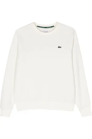 Lacoste Felpa con applicazione Crocodile