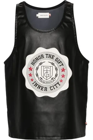HONOR THE GIFT Canotta finta pelle
