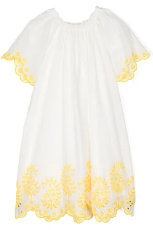 ZIMMERMANN Abito con ricamo Junie a fiori