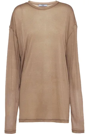 Prada T-shirt semi trasparente