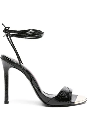 Roberto Cavalli Sandali con effetto pelle di serpente
