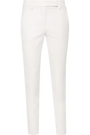 Brunello Cucinelli Pantaloni slim crop