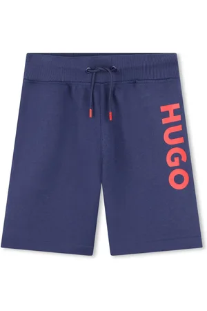 HUGO BOSS Shorts sportivi con stampa