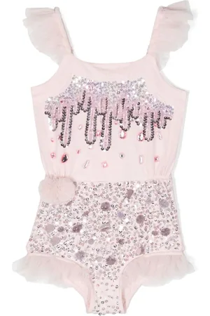Tutu Du Monde Tuta intera Abstract con paillettes