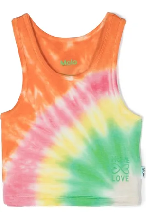 Molo Top Rippi con fantasia tie-dye