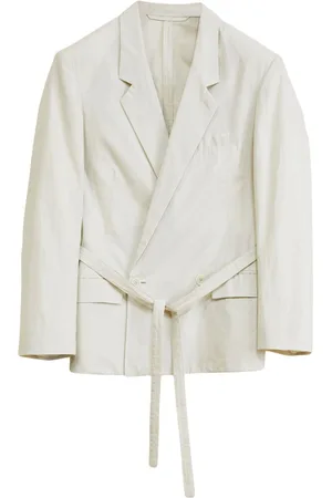 LEMAIRE Blazer doppiopetto con cintura