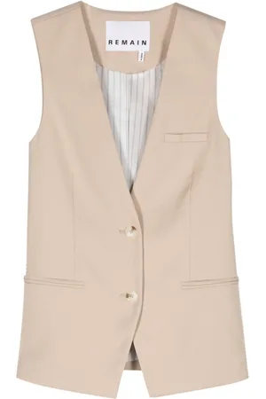 REMAIN Gilet Masja 2 con design color-block