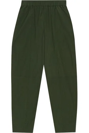 Ganni Pantaloni con vita elasticizzata