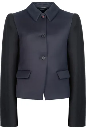 Maison Margiela Blazer Spliced doppiopetto a righe