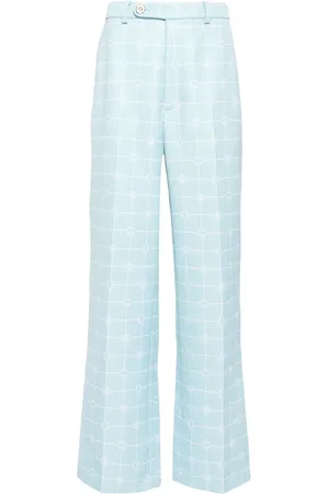 Casablanca Pantaloni con monogramma