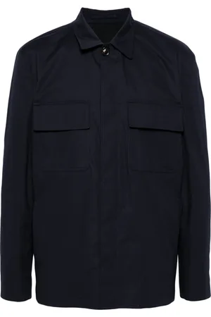 LARDINI Giacca-camicia con tasche