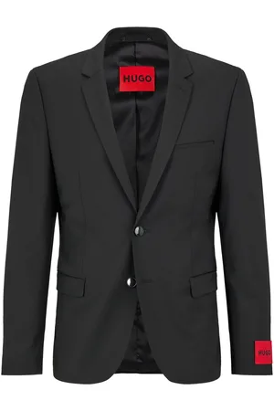 HUGO BOSS Blazer con revers a lancia