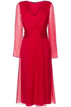 Alberta Ferretti Abito lungo svasato