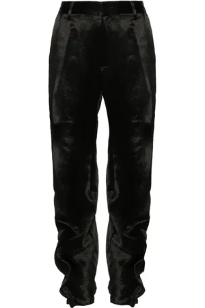 Y / PROJECT Pantaloni con ruches in raso