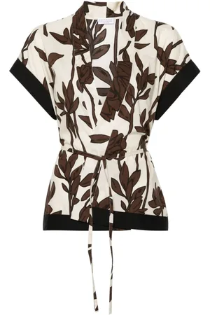 Brunello Cucinelli Blusa con stampa