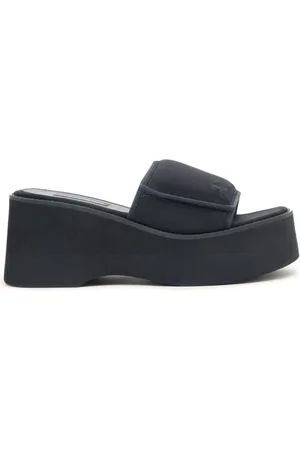 Courrèges Sandali slides Scuba Wave 75mm