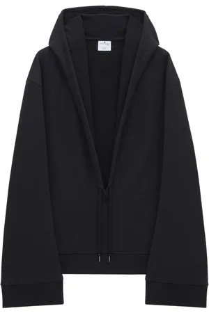 Courrèges Felpa Hyperbole con cappuccio