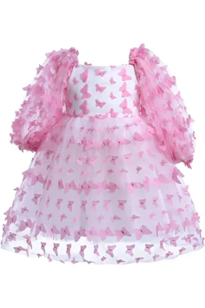Tulleen Abito Bell Mariposa con applicazione