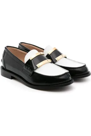 Nº21 Mocassini con design color-block