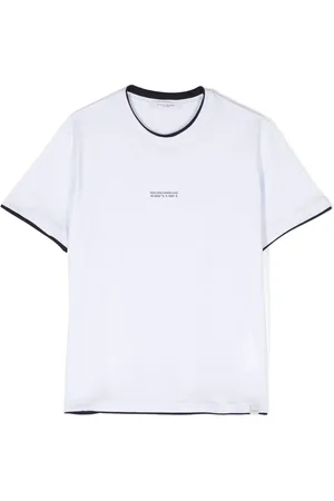 Paolo Pecora T-shirt con dettagli a contrasto