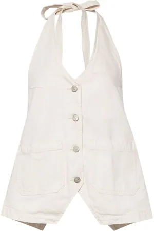 Reformation Top denim Brittany
