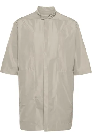Rick Owens Giacca-camicia con bottoni automatici