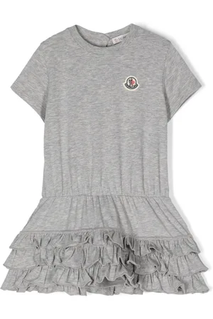 Moncler Abito corto con applicazione logo
