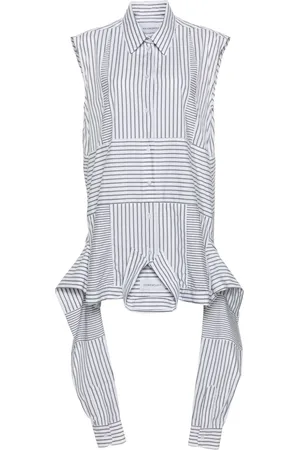 Viktor & Rolf Chemisier a righe Upside Down