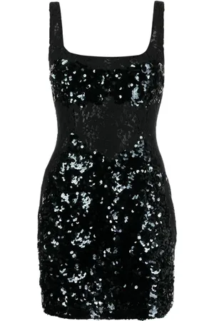 Cynthia Rowley Abito corto con paillettes