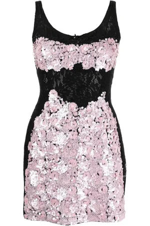 Cynthia Rowley Abito corto con paillettes