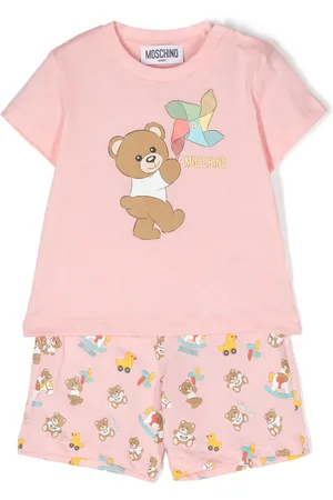Moschino Set con T-shirt e shorts Teddy Bear