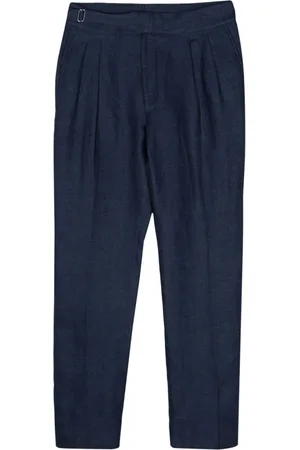 Ralph Lauren Pantaloni affusolati con pieghe