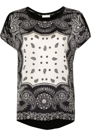 Liu Jo T-shirt con stampa paisley