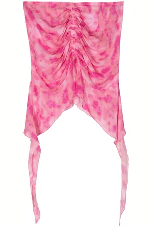 MISBHV Minigonna con fantasia tie dye