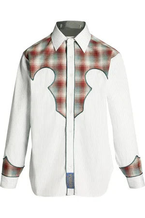 Maison Margiela Camicia a righe x Pendleton