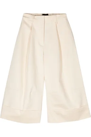 Simone Rocha Pantaloni crop a gamba ampia