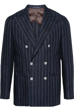 BARBA Blazer doppiopetto gessato