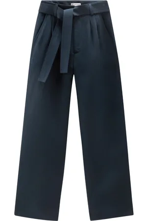 Woolrich Pantaloni dritti con cintura