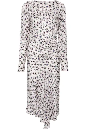 Isabel Marant Abito midi Ulani asimmetrico