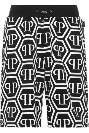 Philipp Plein Shorts sportivi con coulisse