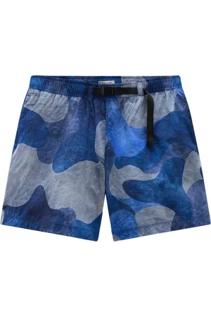 Woolrich Shorts sportivi con stampa camouflage