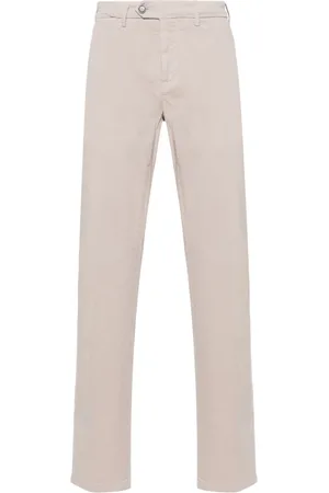CANALI Pantaloni sartoriali a vita media