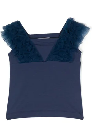 MONNALISA Top con inserti