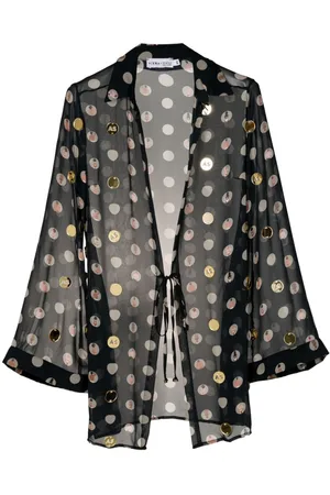 AMIR SLAMA Blusa con stampa grafica